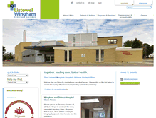 Tablet Screenshot of lwha.ca